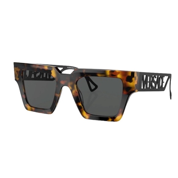 NEW VERSACE HAVANA SUNGLASSES - Picture 1 of 4